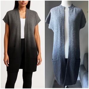 Vince Cashmere/Wool Open-Front Cardigan